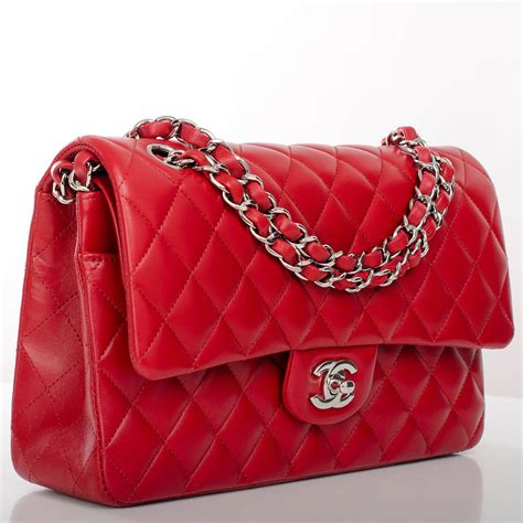 black and red chanel bag|authentic red chanel bags.